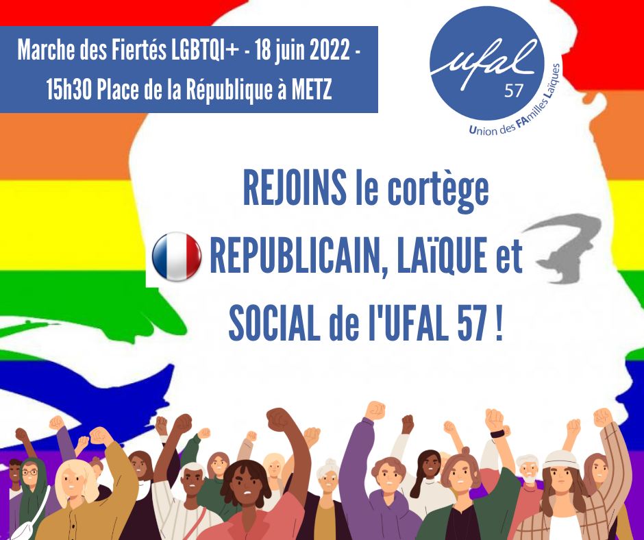 [Ufal 57] Marche des fiertés à Metz @ Place de la République
