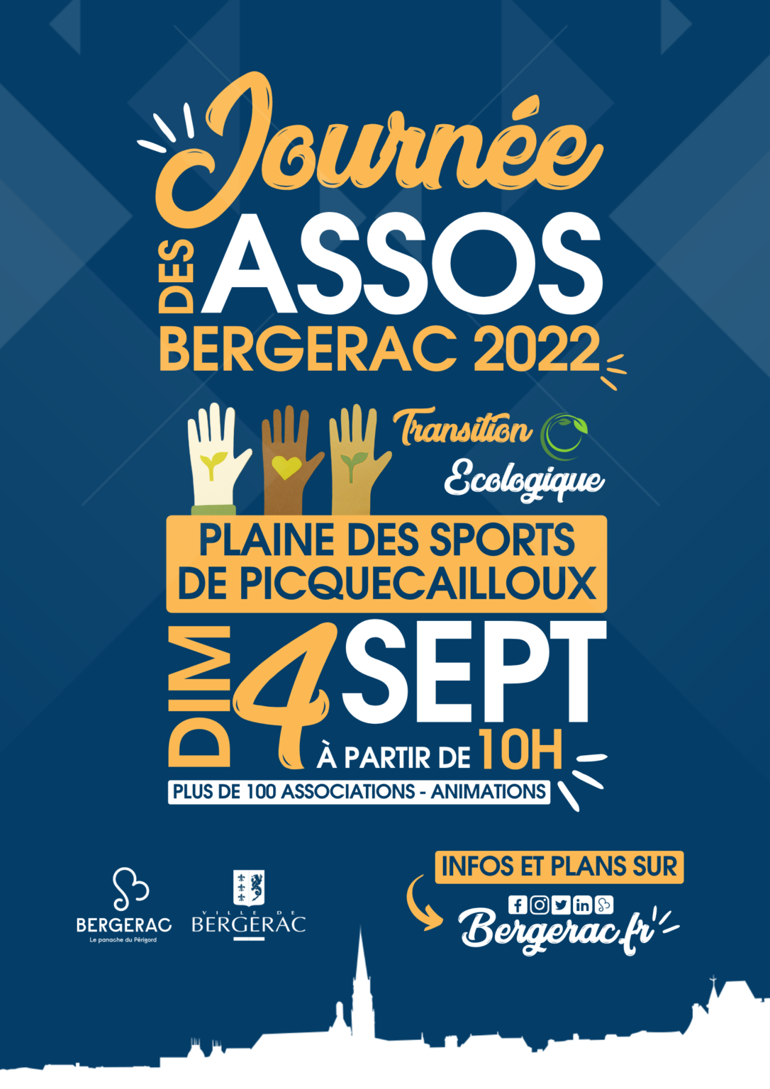 [Ufal Bergerac] Journée des associations le 4 septembre @ Plaine des Sports de Piquecailloux