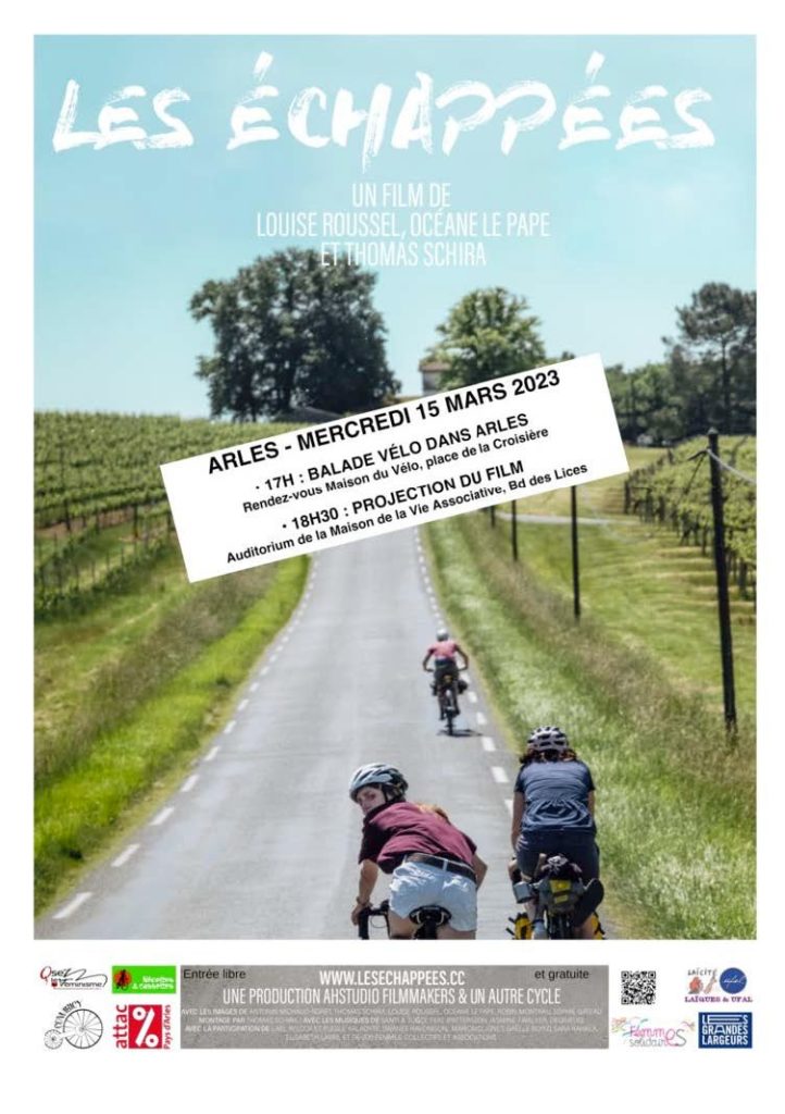 [Ufal 13 PACA] Arles : road-vélo et film, 15 mars, 18h @ Maison de la vie associative