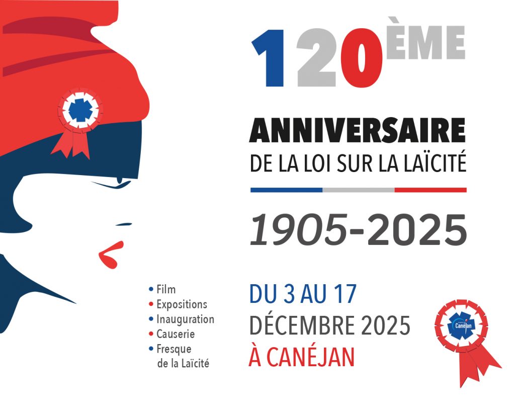 [Ufal Gironde] Exposition de l'Ufal, "Laïcité tout simplement", Canéjan, jusqu'au 17 décembre @ Hall de l'Hôtel de Ville de Canéjan